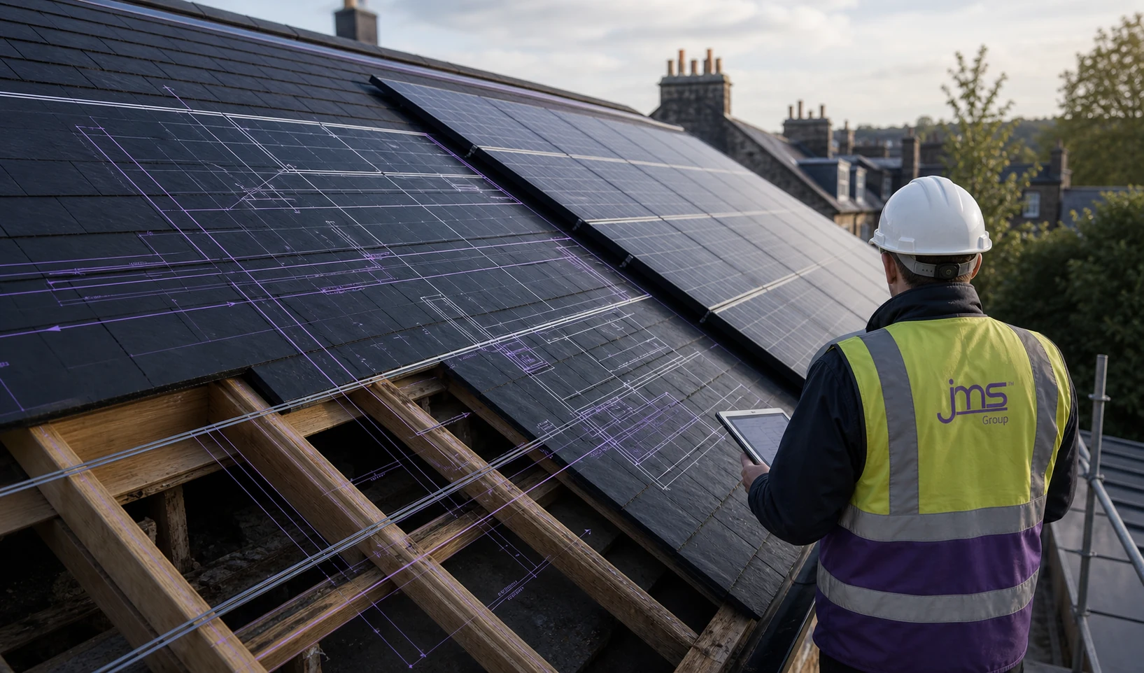 Structural Surveys and Structural Design
for Solar Panels service illustration